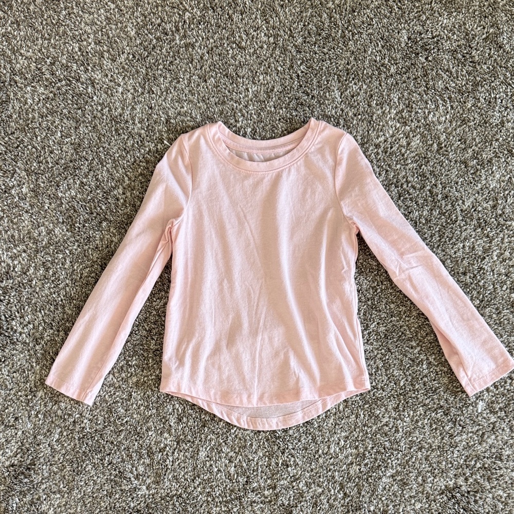 Cat & Jack Light Pink Long Sleeve Tee